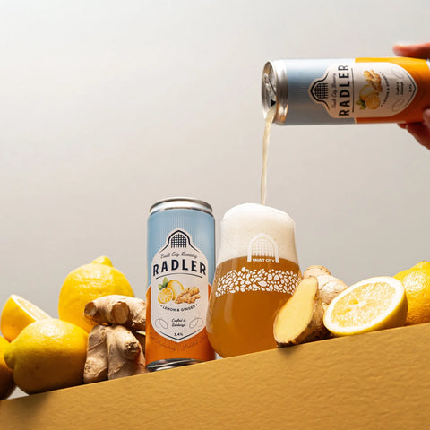 Vault City - Lemon and Ginger Radler, Radler 3.4%