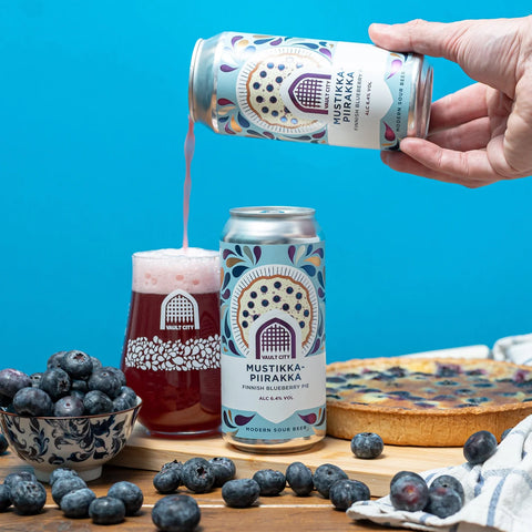 Vault City - Finnish Blueberry Pie (Mustikkapiirakka), Pastry Sour, 6.4%