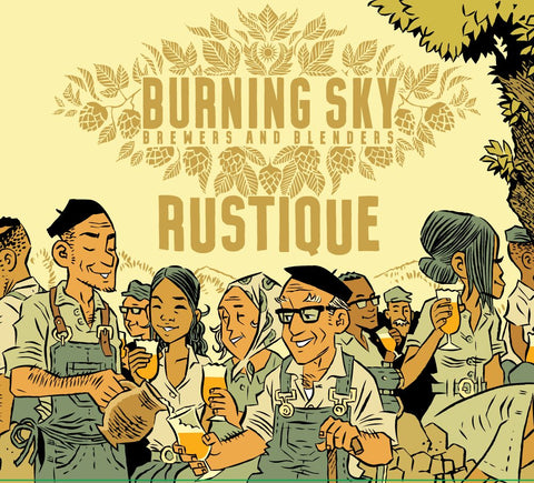 Burning Sky, Rustique 2024, Mixed Ferm, 8.7% 750ml