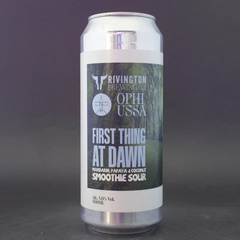 Rivington x Elm Eleven x Ophiussa - First Thing At Dawn, Smoothie Sour, 5%
