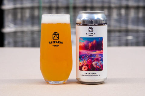 Alefarm Brewing - On Dry Land, N/A IPA, 0.5%