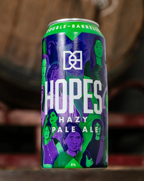 Double Barrelled Brewery - HOPES, Hazy Pale Ale, 5%