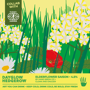 Hand Brew Co x Cloak & Dagger - Dayglow Hedgerow, 4.5%