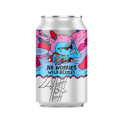 Lervig - No Worries Wild Berries, 0.5%