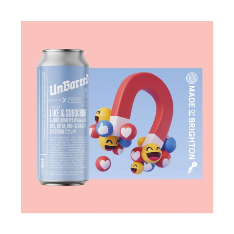 Unbarred - Like & Subscribe, 7.2%