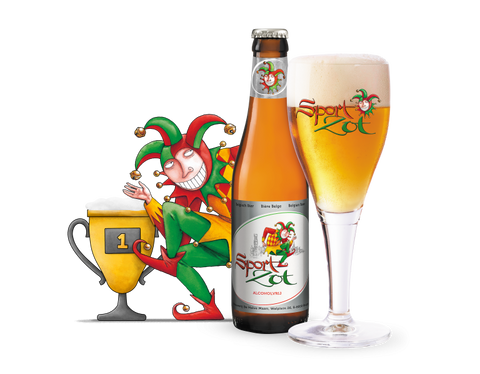 De Halve Mann - Sport Zot, N/A Belgian Blonde, 0.5%