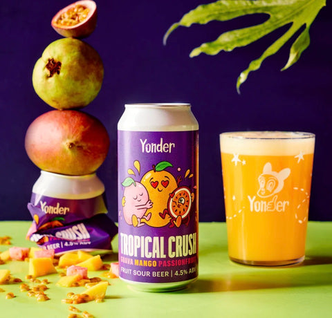 Yonder - Tropical Crush, Sour, 4.5%