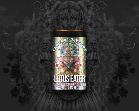 Tartarus x Brouwerij Kees - Lotus Eater, Caramelised Biscuit Imperial Stout, 14.2%