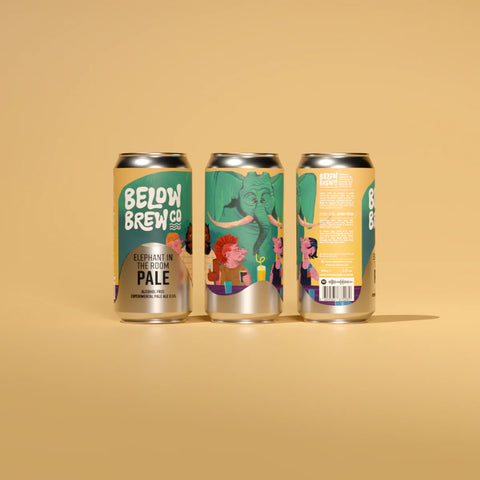 Below Brew Co - Elephant In The Room, N/A Pale Ale, 0.5%