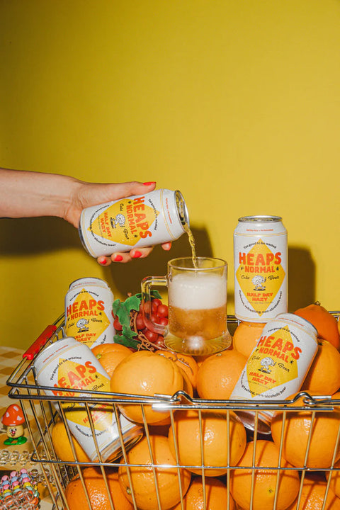 Heaps Normal - HalfDay Hazy Alcohol Free Pale Ale, 0.5%