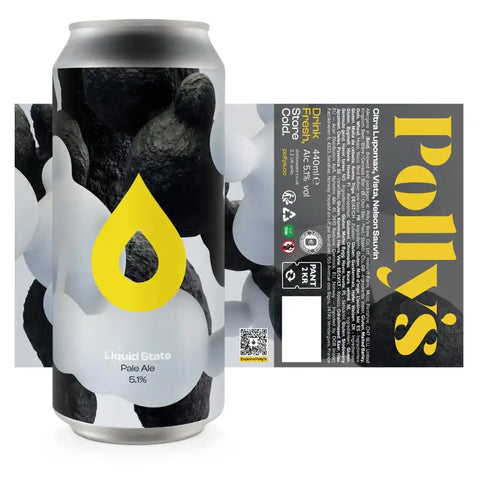 Pollys - Liquid State, Hazy Pale, 5%