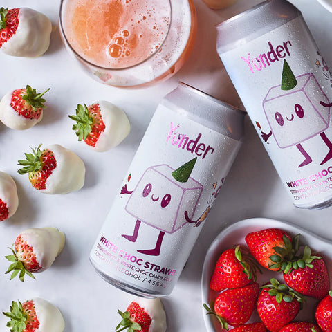 Yonder - White Choc Strawb, Sour, 4.5%
