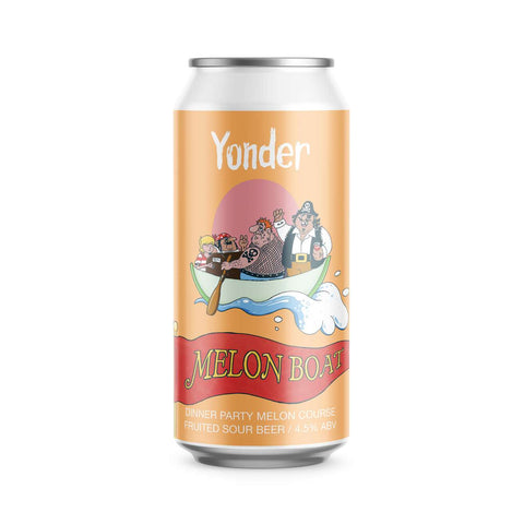 Yonder - Melon Boat, Fruited Sour 4.5% Yonder - Melon Boat, Fruited Sour 4.5%