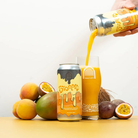 Vault City - Stoopid, Passionfruit/Apricot/Mango/Coconut Cream Smoothie Sour, 6.2%