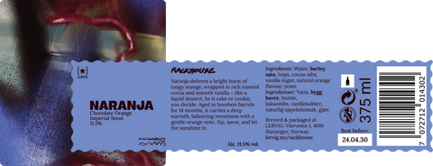 Pohjala - Naranja, BA Chocolate Orange Imperial Stout, 11.5%