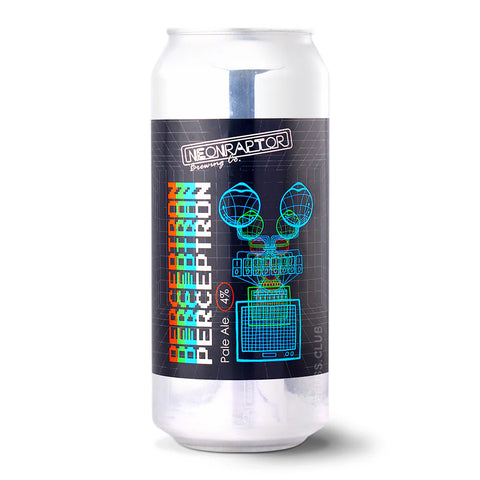 Neon Raptor Brewing Co. - Perceptron, Pale Ale 4% Neon Raptor Brewing Co. - Perceptron, Pale Ale 4%