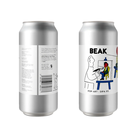 Beak - Pop Art, DIPA, 8%