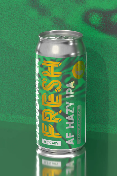Cloudwater - Fresh: Mosaic Edition, AF Pale Ale 0.5%
