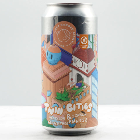 Left Handed Giant - Twin Cities: Nectaron & Simcoe, GF Pale Ale, 5.2%