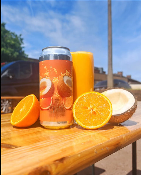 Azvex - MANA Mandarin and Coconut, Pastry Sour, 6%
