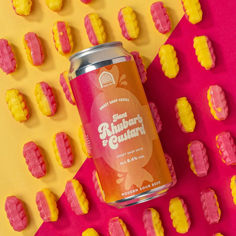 Vault City - Giant Rhubarb & Custard, Sour 8.4%