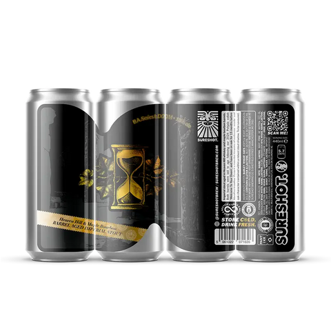 Sureshot - BA Series 1: DOOM, Bourbon Maple Double Barrel Aged Imperial Stout, 13%