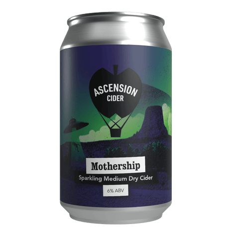 Ascension -  Mothership, Medium Dry Cider, 6%