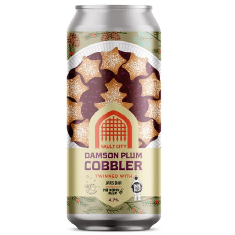 Vault City Brewing - Damson Plum Cobbler, Pastry Sour 4.7% Vault City Brewing - Damson Plum Cobbler, Pastry Sour 4.7%