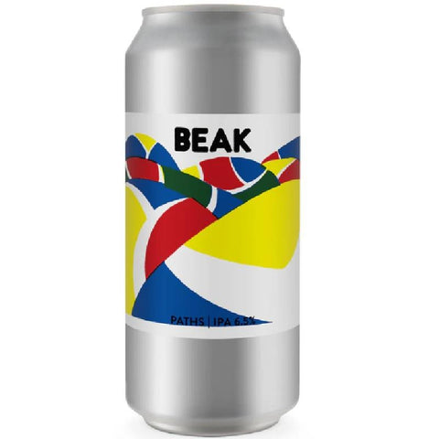Beak x Track Brewing Co. - Paths, IPA 6.5% Beak x Track Brewing Co. - Paths, IPA 6.5%