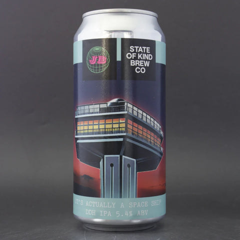 State of Kind x JIM BREW - It’s Actually A Spaceship, IPA, 5.4%