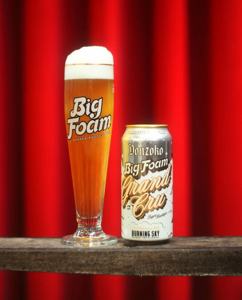 DONZOKO x Burning Sky - Big Foam Grand Cru, Lager, 6%