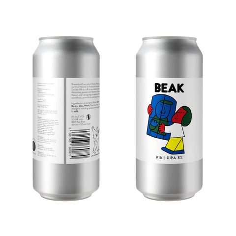 Beak x Factory - Kin, DIPA, 8%