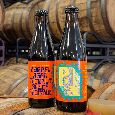 Omnipollo x Monkish - Barrel Aged Coconut Space Brownie, BA Imperial Stout, 12.3%