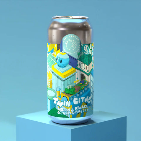 Left Handed Giant - Twin Cities: Nelson & Riwaka, GF Pale Ale, 5.2%