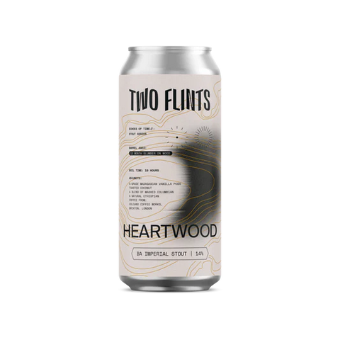 Two Flints x Factory - Heartwood, BA Imperial Stout, 14%