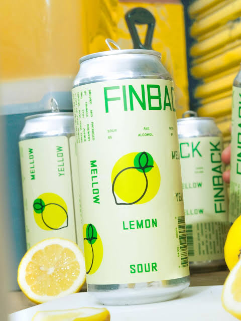 Finback - Mellow Yellow, Lemon Sour, 6%