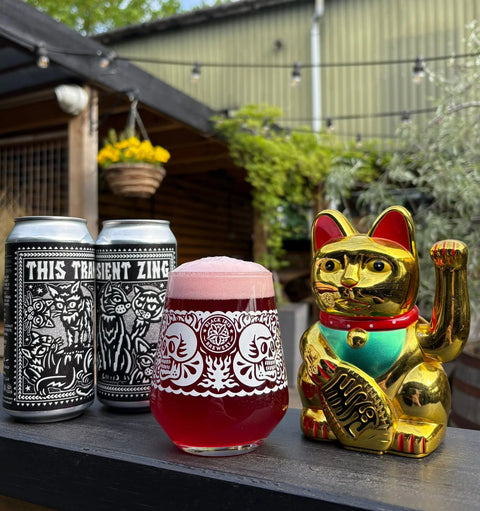 Black Iris - This Transient Zing, Raspberry, Lime, Coconut Sour,