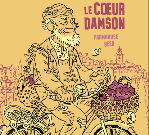 Burning Sky - Le Cœur Damson, Famhouse Ale, 5.2%
