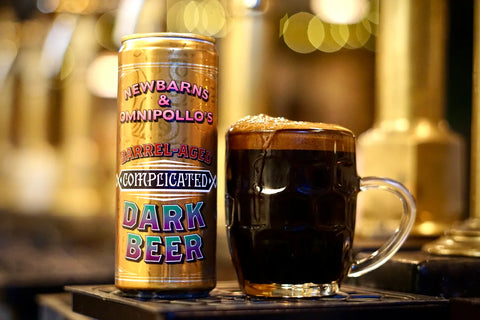 Newbarns Brewery x Omnipollo - Barrel Aged Complicated Dark Beer, BA Imp Stout 9.5%