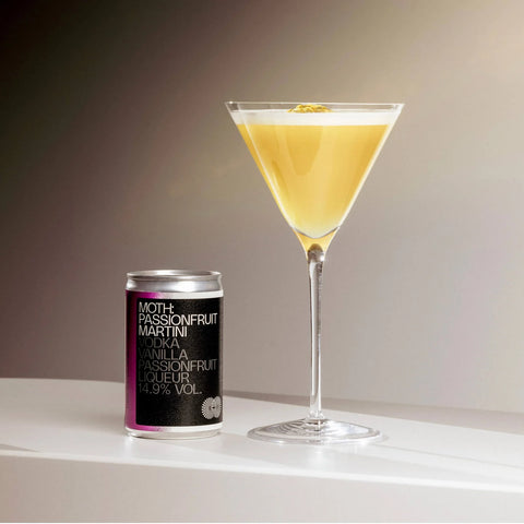MOTH COCKTAILS - Passionfruit Martini, 14.9%