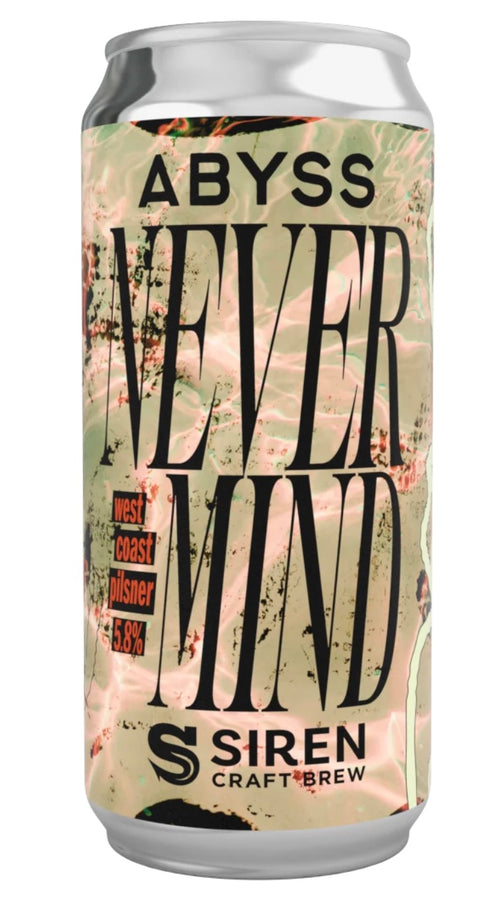 Abyss x Siren - Nevermind, GF West Coast Pilsner, 5.8%