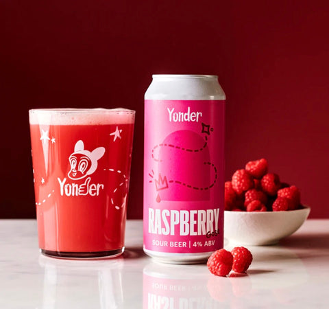 Yonder - Raspberry Gose, Sour, 4%