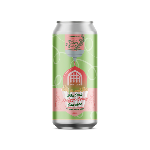 Vault City Brewing - Rhubarb Drizzleberry Cupcake, Pastry Sour 4.8%