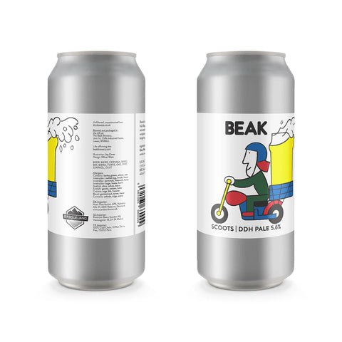 Beak x Basqueland - Scoots, Pale Ale 5.6% Beak x Basqueland - Scoots, Pale Ale 5.6%