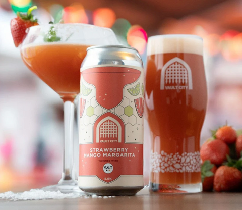 Vault City - Strawberry Mango Margarita, Fruited Sour 5%