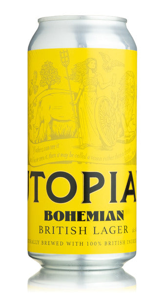 Utopian Brewing - Bohemian Lager, 4.2% Utopian Brewing - Bohemian Lager, 4.2%