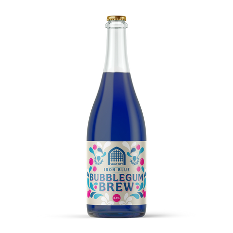 Vault City Brewing - Iron Blue Bubblegum Brew, Desert Sour 6.3% - The Drop Brighton