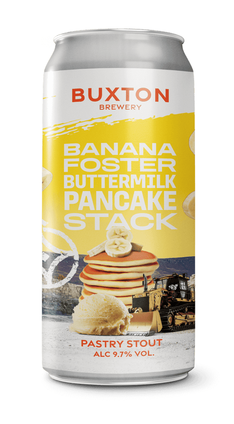 Buxton - Banana Foster Pancake Stack, Pastry Stout 9.7% Buxton - Banana Foster Pancake Stack, Pastry Stout 9.7%