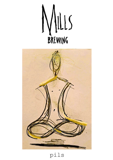 Mills Brewing - Pils (330ml) Mills Brewing - Pils (330ml)