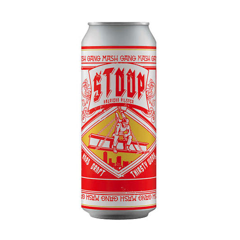 Mash Gang - Stoop, Light Lager 0.5% Mash Gang - Stoop, Light Lager 0.5%